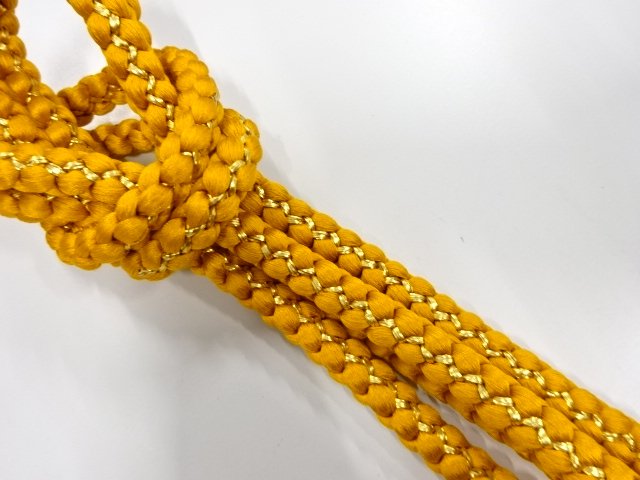  正絹　手組帯締め